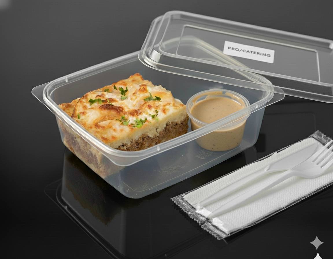 Картофельная запеканка с мясом и грибной соус